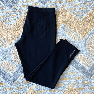 Marc NY by Andrew Marc Black Knit Skiny Pants XL